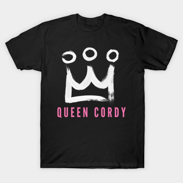 Queen Cordy T-Shirt by Notebelow